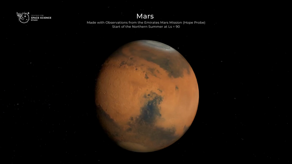 Mapa de Marte te permite ver todo el planeta rojo a la vez