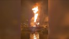 Dragón de Disneyland se incendia durante espectáculo 'Fantasmic'