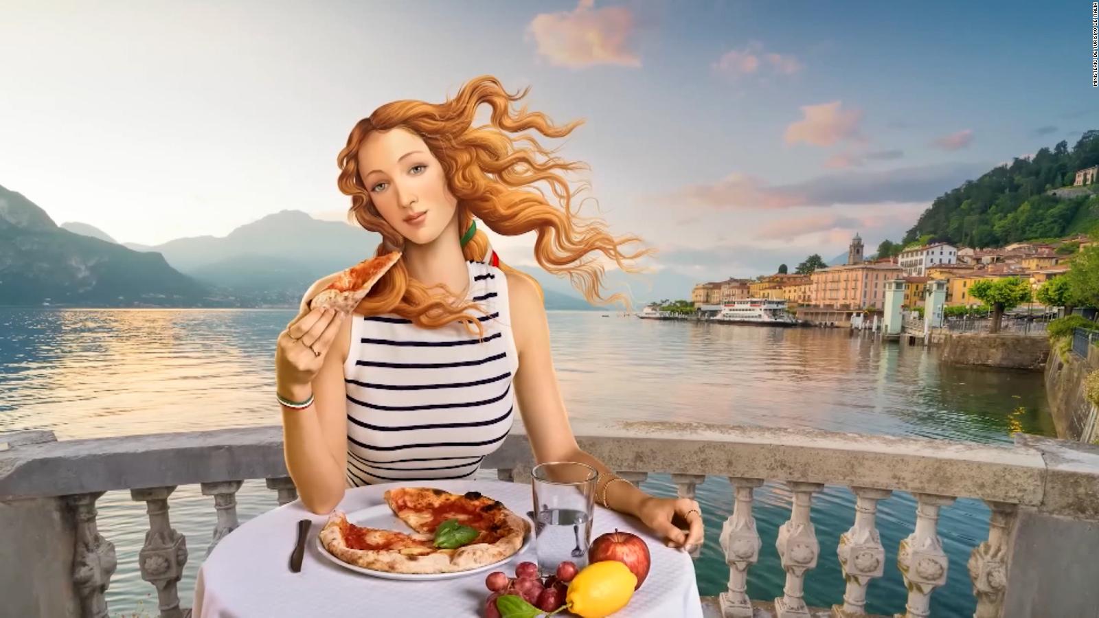 Ministero del Turismo italiano usa la Venere di Botticelli come ambasciatrice virtuale |  video