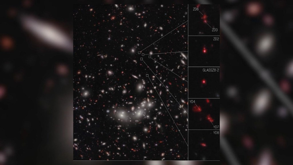 Bir galaksi kümesinin doğuşu böyle görünüyor