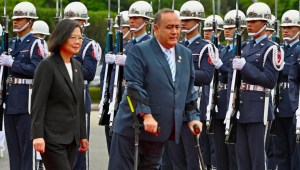 La cita entre mandatarios de Guatemala y Taiwán