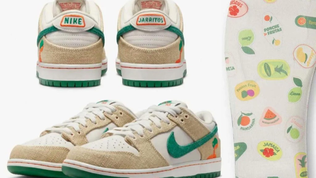 Nike y Jarritos lanzan una colaboración de zapatillas con mucho sabor
