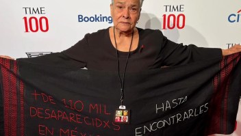 El mensaje de una mexicana en gala de Time sobre los desaparecidos