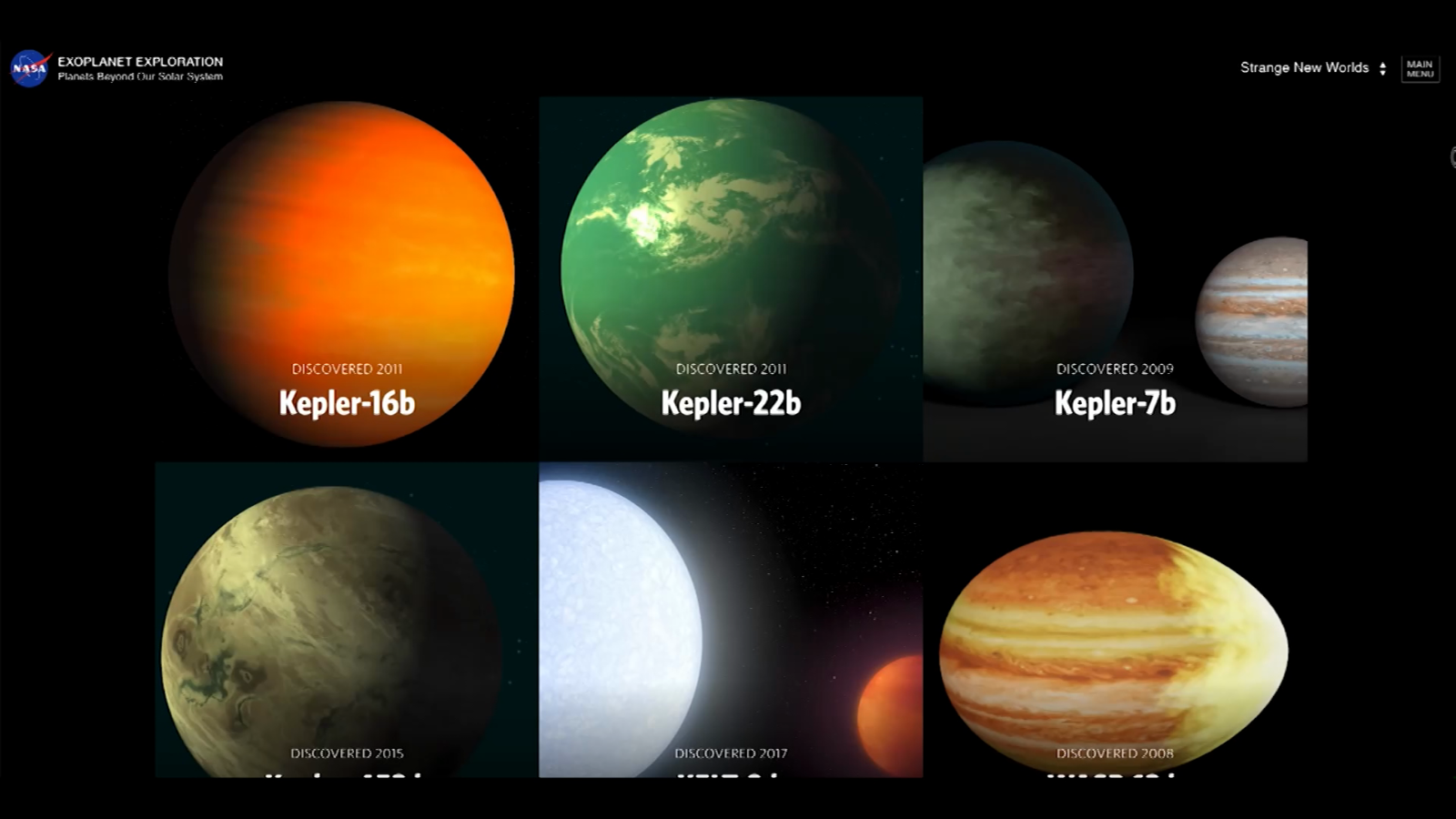 NASA reveals the strangest exoplanets.  From a football-like shape to a shape covered in lava rivers |  video