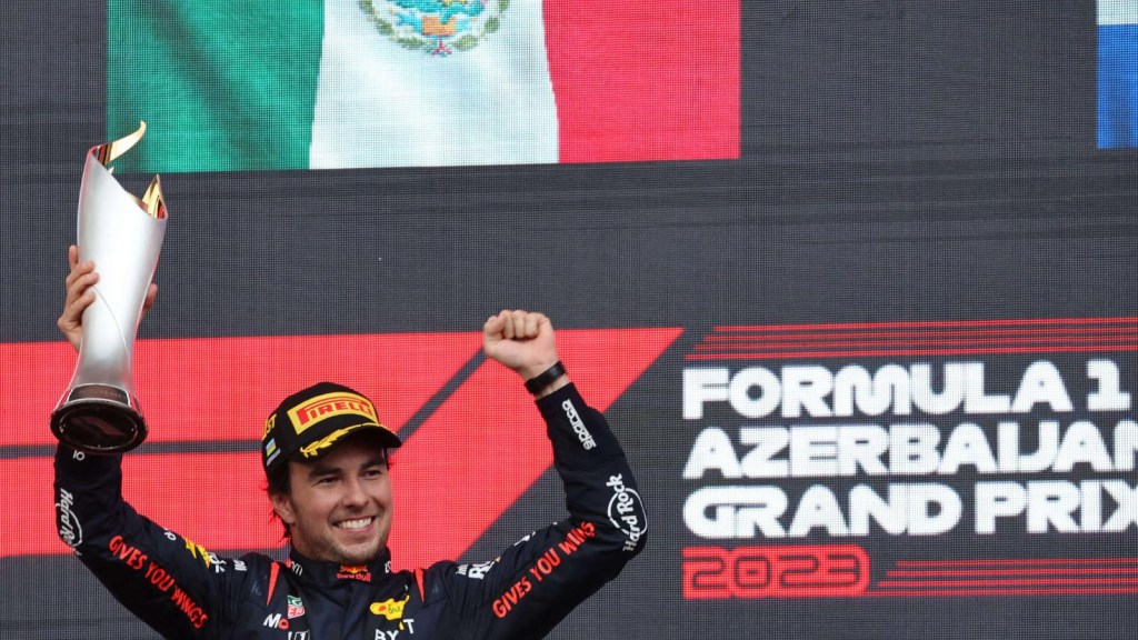 'Checo' Pérez llega a lo más alto de la Fórmula 1
