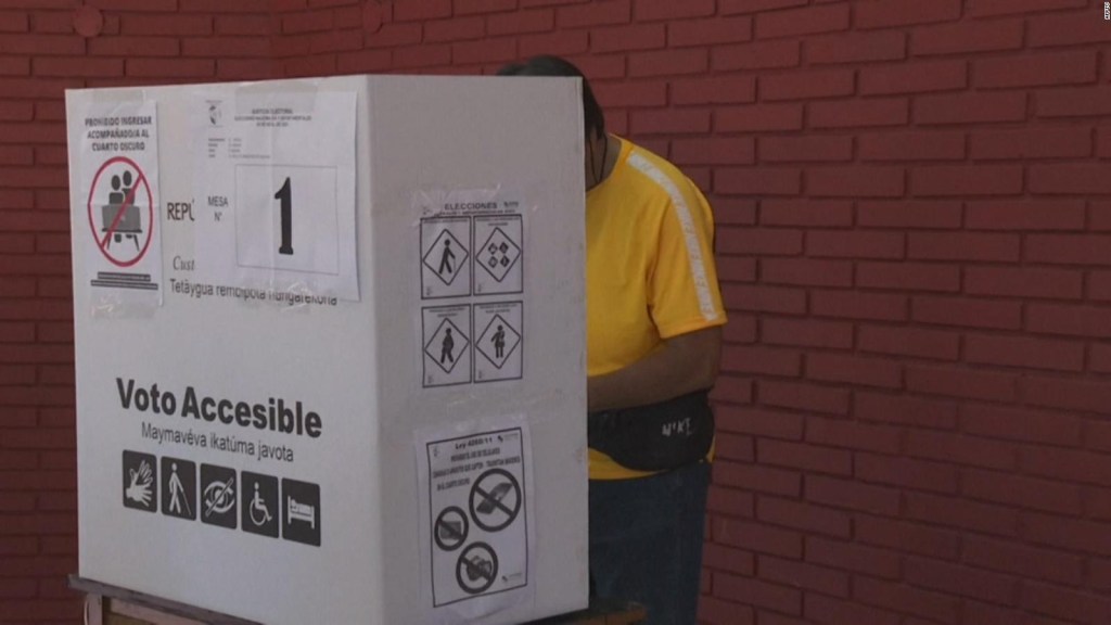 Se cierran las elecciones presidenciales en Paraguay