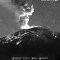 Imagen del volcán Popocatépetl al expulsar material incandescente. (Gentileza de la dirección Municipal de Protección Civil. Secretaría de Seguridad Ciudadana de Puebla)