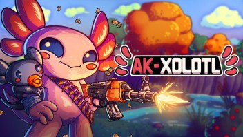 Imagen promocional del videojuego "AK-xolotl", desarrollado por 2Awesome Studio