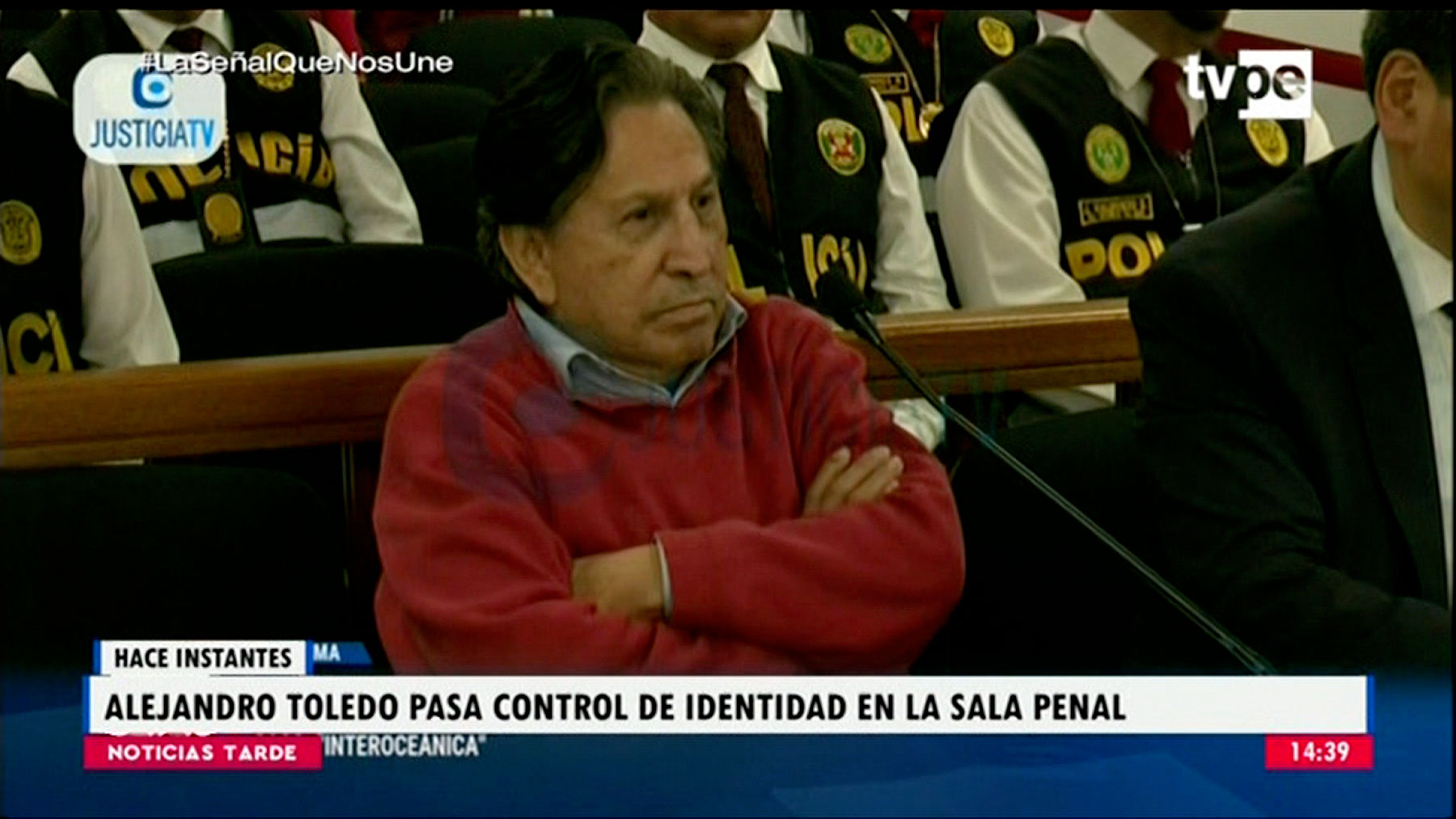 Photo of Expresidente de Perú Alejandro Toledo llega al penal de Lima donde será recluido