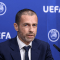 El presidente de la UEFA, Aleksander Čeferin, dijo que el escándalo arbitral del Barcelona es "extremadamente grave". (Crédito: Fabrice Coffrini/AFP/Getty Images)