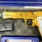 Una pistola no declarada bañada en oro de 24 quilates aparece en el interior del equipaje de una mujer que llegó a Sydney (Australia). (Crédito: ABF)