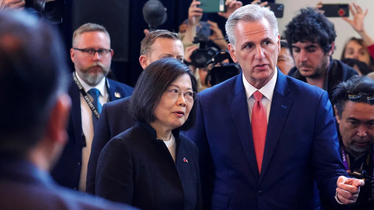 China imposes ban on US companies and personnel after Taiwan president’s visit