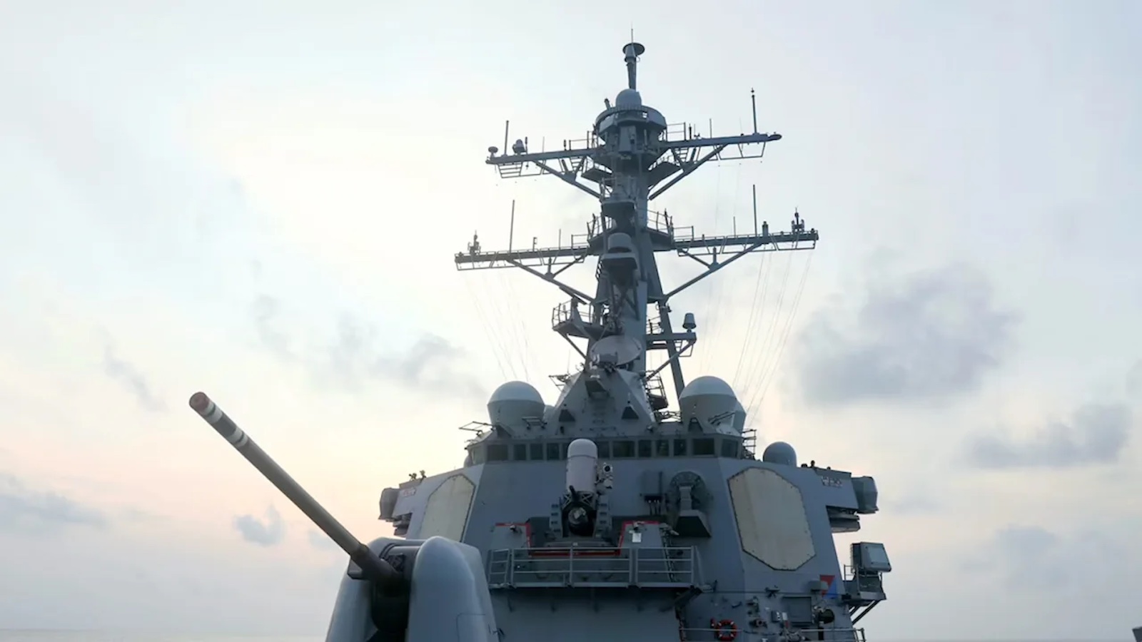 The US Navy sailed near a Chinese-militarized South China Sea island