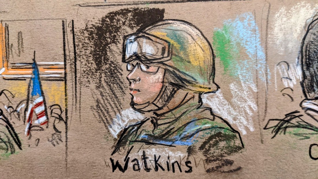 Jessica Watkins es una veterana del ejército e integrante de los Oath Keepers. Fue sentenciada a 8 años y medio de prisión por el ataque al Capitolio.