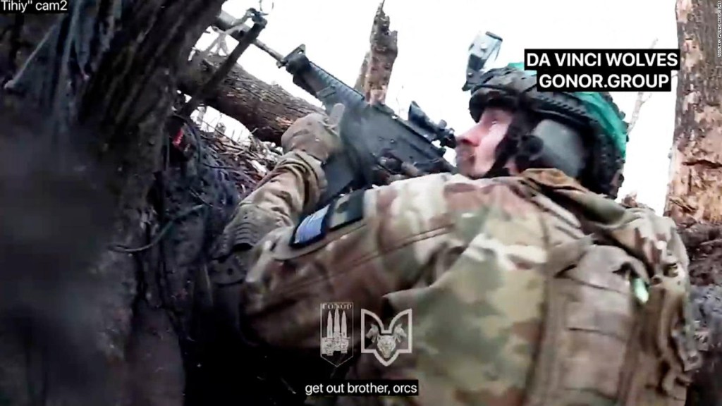 El video capta el ataque ruso al campamento en Ucrania donde fue asesinado un estadounidense