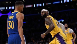 Video: LeBron y Curry intercambian elogios antes de enfrentarse