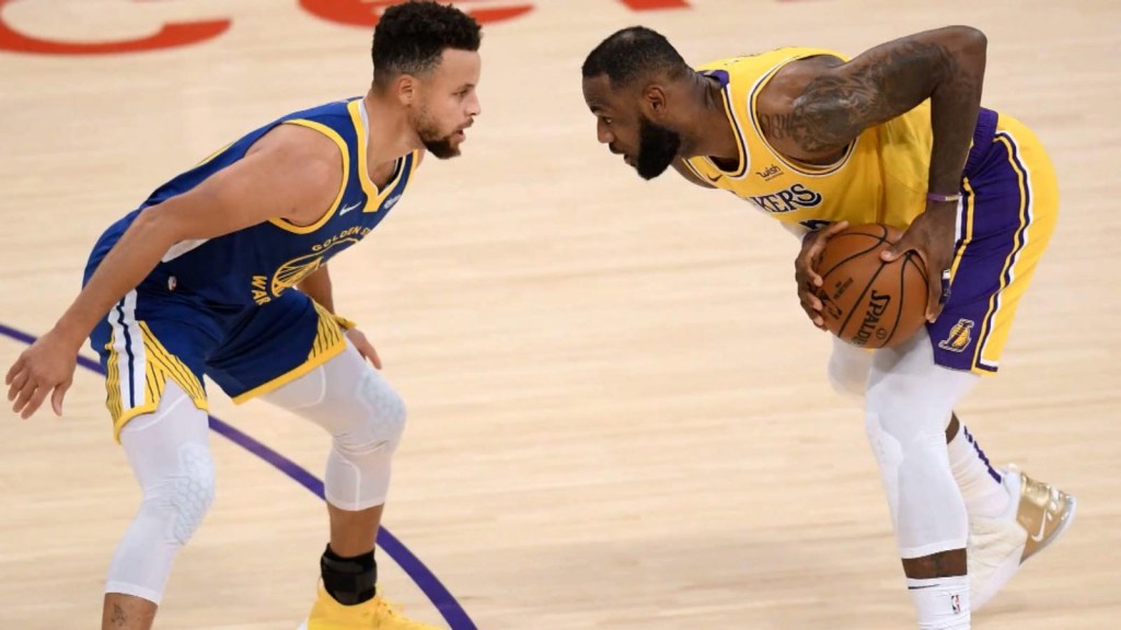 Steph Curry or LeBron James?  we compare them