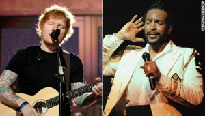 ¿Copió Ed Sheeran una canción de Marvin Gaye?