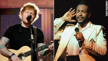 ¿Copió Ed Sheeran una canción de Marvin Gaye?