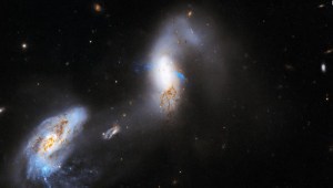 Telescopio Hubble capta imágenes de galaxias en interacción