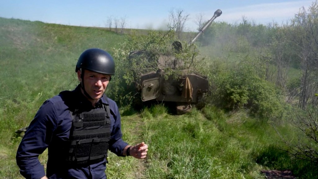 Ucrania: CNN visita las líneas del frente
