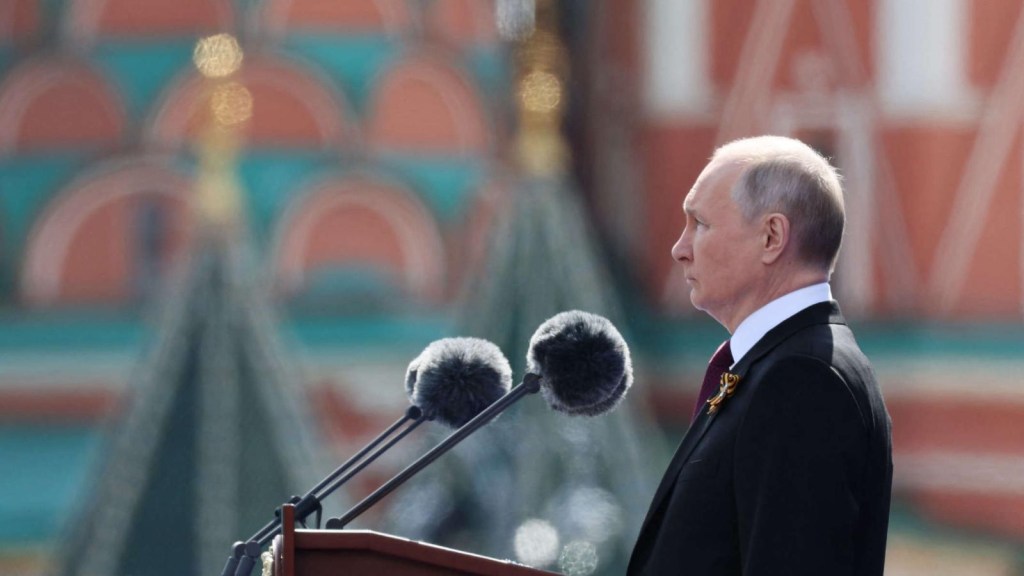 Discurso de Vladímir Putin "la verdadera guerra se esta librando contra nuestro pais"