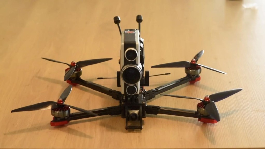 Increíbles imágenes de drones tomadas por una cámara analógica