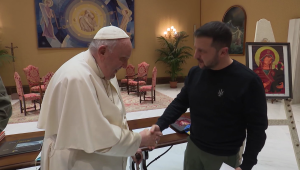 Zelensky y el papa Francisco se reúnen en El Vaticano