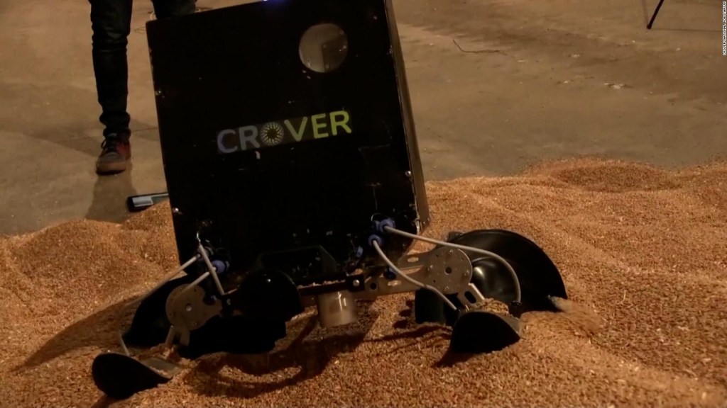 robots "sobrenatural" en granos para ayudar a un agricultor