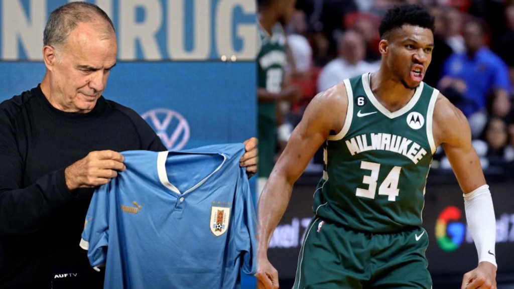 Bielsa mentioned an NBA star when he was introduced to Uruguay
