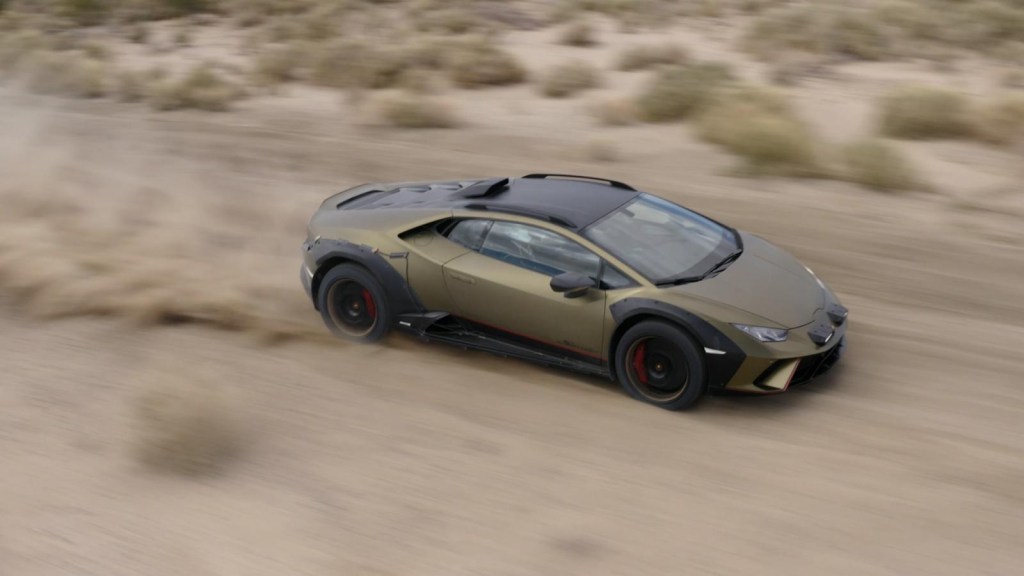 Este Lamborghini de $ 270,000 está hecho para andar fuera de la carretera