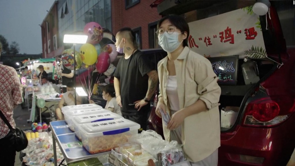 Xi Jinping los dados "No" en los puestos callejeros en Beijing