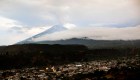 Xalitzintla continúa con normalidad a pesar de la actividad de Popocatépetl