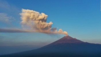 Alerta por el volcán Popocatépetl sube de nivel