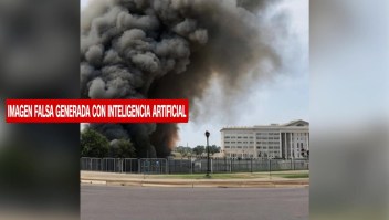 ¿Generó la IA esta foto de una falsa explosión cerca del Pentágono?