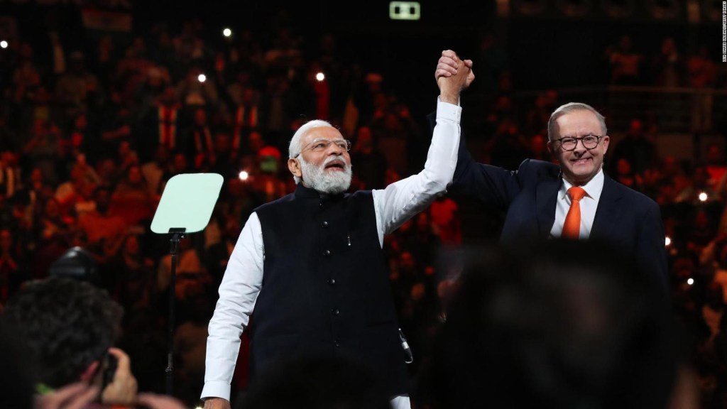 India's prime minister was greeted like a rock star in Australia