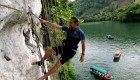 Así fueron los saltos de estos 3 clavadistas desde acantilados de Guatemala