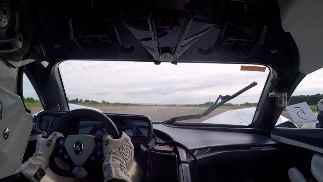 Récord Guiness: así es el auto eléctrico más rápido del mundo