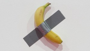 Banana obra de arte
