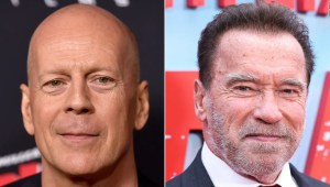 Bruce Willis y Arnold Schwarzenegger.