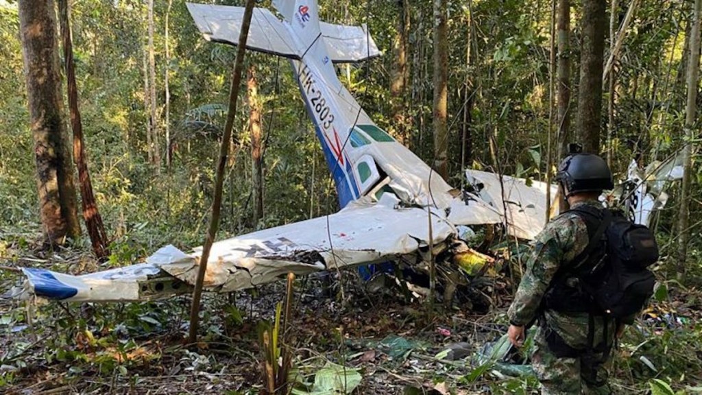 Búsqueda de niños desaparecidos en Colombia pone en la mira a los viajes aéreos en Amazon