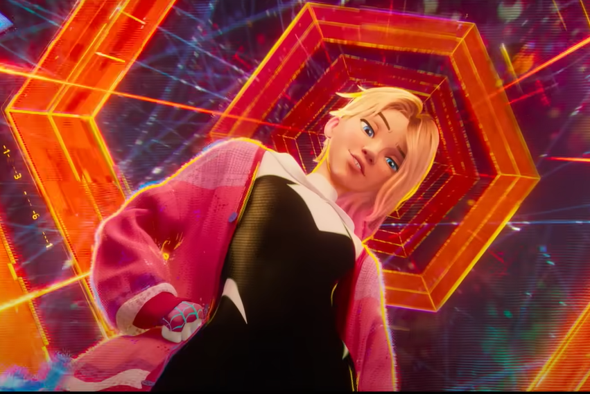 Spider-Gwen en "Spider-Man: Across the Spider-Verse". (Crédito: Sony Pictures Animation)