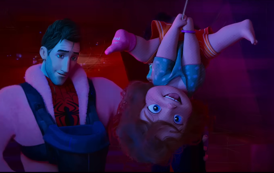 Mayday y Peter Parker en "Across the Spider-Verse". (Crédito: Sony Pictures Animation)