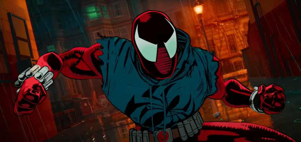 Scarlet Spider en "Across the Spider-Verse". (Crédito: Sony Pictures Animation)