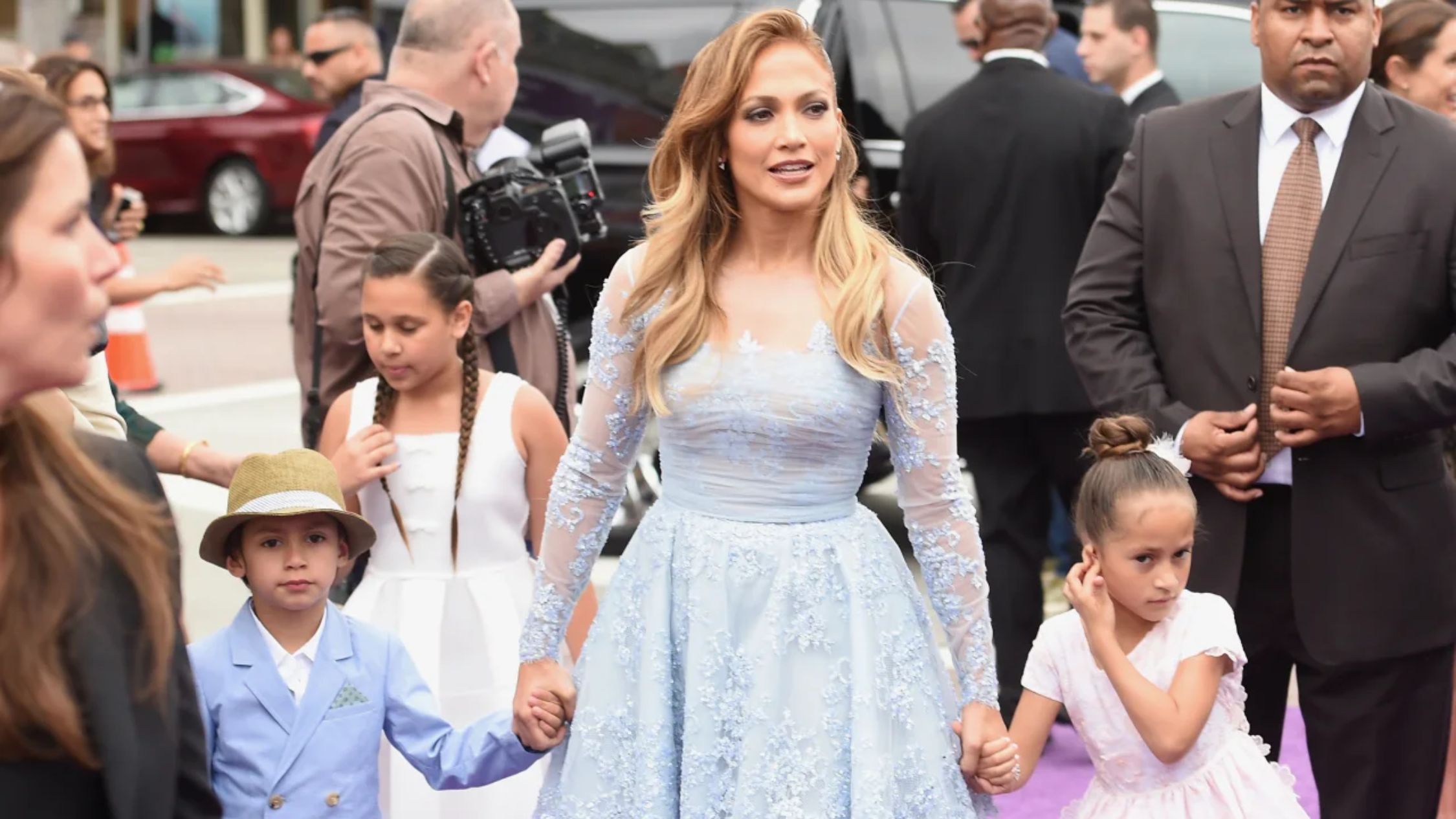 Jennifer Lopez wishes she could protect her children from having famous parents