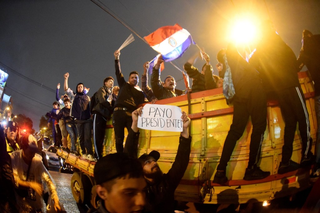 paraguay manifestaciones fraude electoral