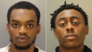 Nasir Grant, izquierda, y Ameen Hurst fueron descubiertos como desaparecidos en un centro penitenciario de Filadelfia el lunes.