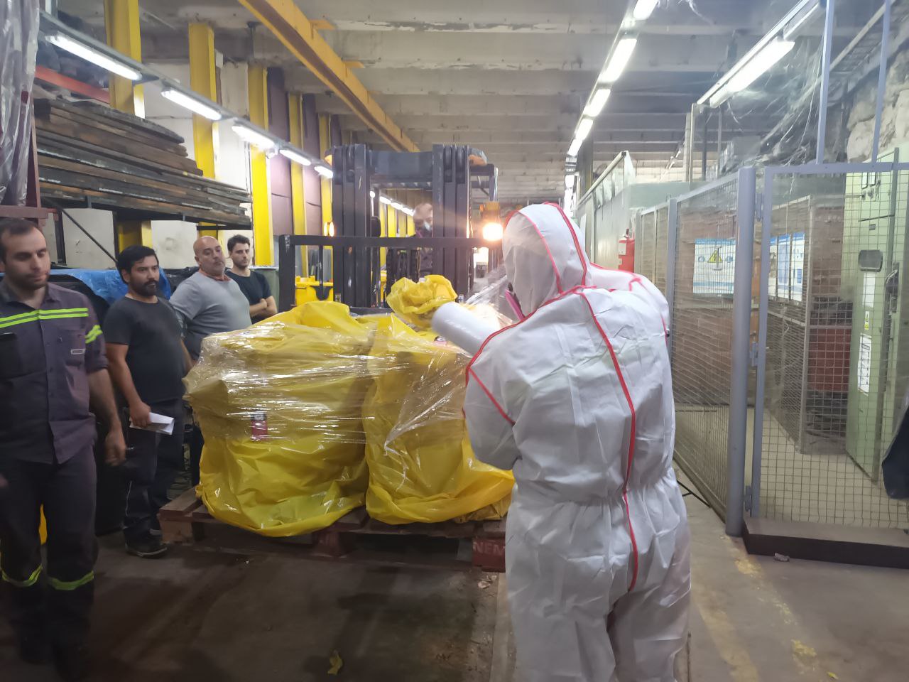 La concesionaria del subterráneo, Emova (exMetrovías), y las autoridades del subterráneo (Sbase) llevan adelante un proceso para erradicar el asbesto del metro.