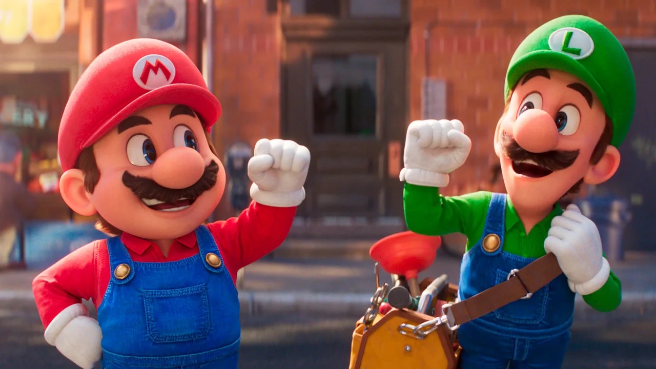 Super Mario Bros. has become a movie.  Movie is the tenth animated film to reach $1 billion at the Global Box Office
