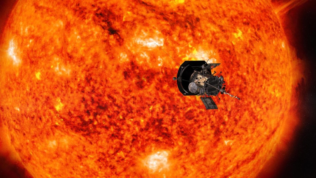 Pierwsza misja kosmiczna na Słońce "dotyka" Wiatry słońca